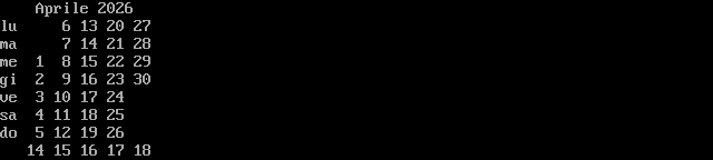 calendario minimale PNG 2026-04